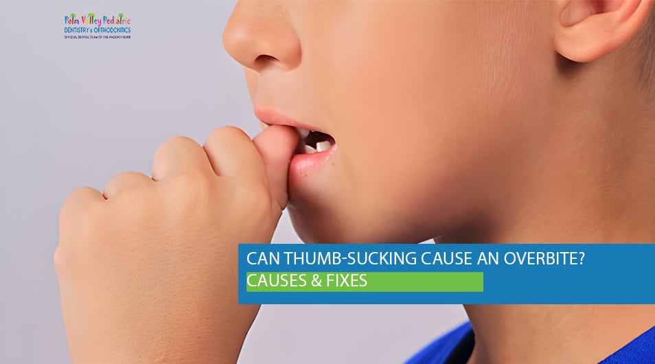 Thumb-sucking and its effects on children's teeth and overbite