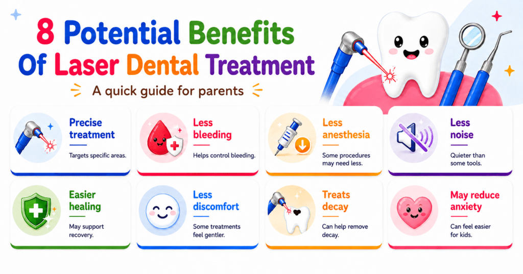 8 Potential Benefits of Laser Dental Treatment